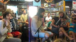 Edward Sharpe &amp; the magnetic zeros - That&#39;s Whats Up **Grimeys In-Store 5/31/12