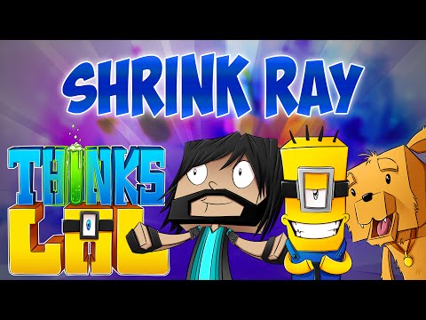 SHRINK RAY!! | Think's Lab Minecraft Mods [Minecraft Roleplay]