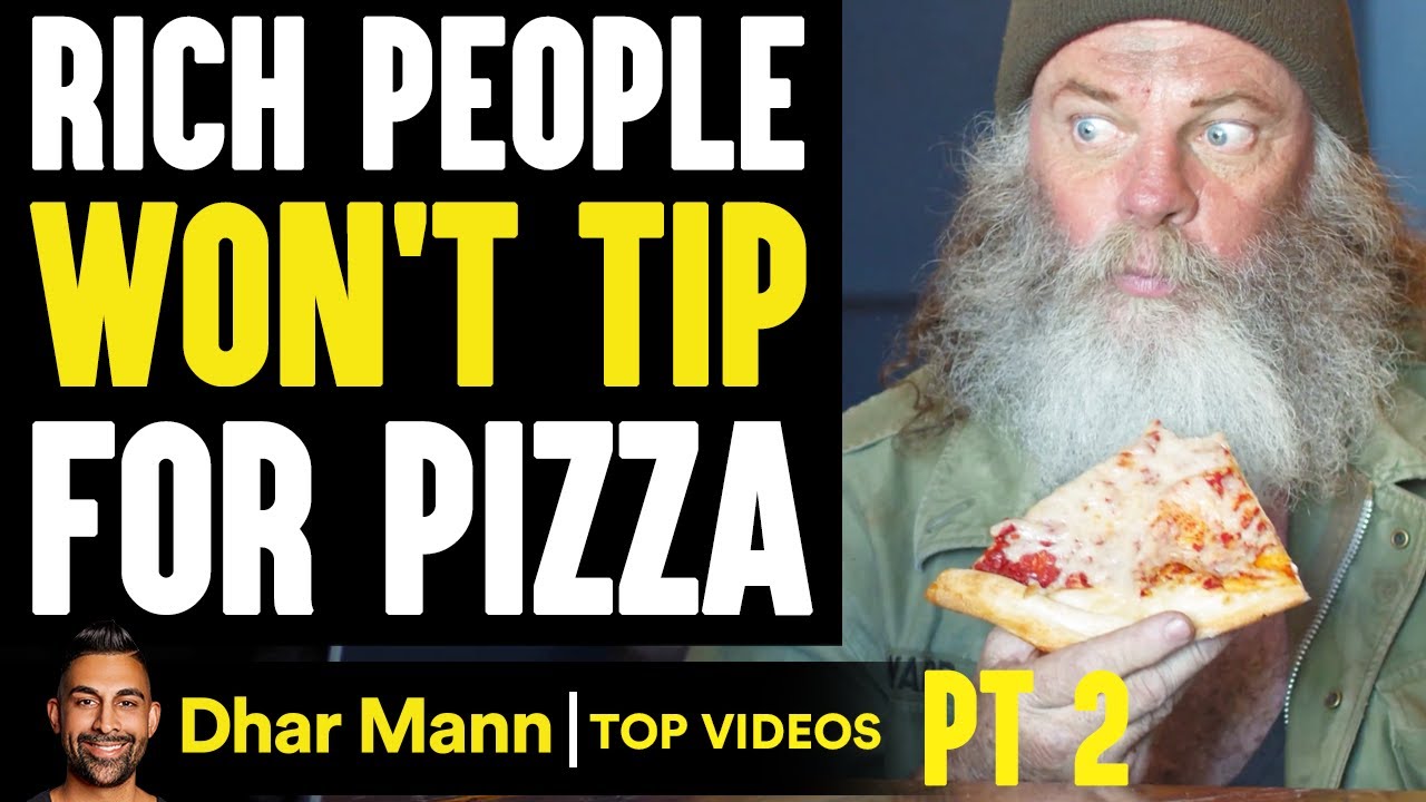 Rich People WON'T TIP For PIZZA, They Instantly Regret It PT 2 | Dhar Mann