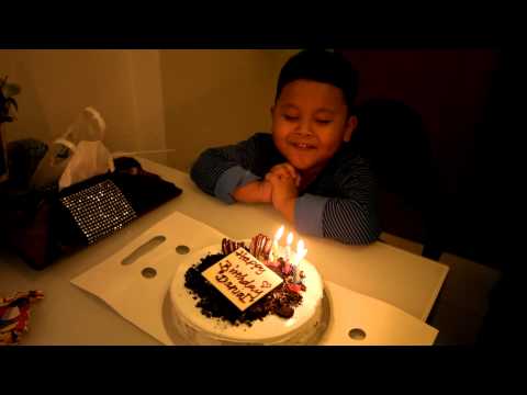 Danial 4th Birthday, 2nd cake! Aunt Baby/Unc Naser