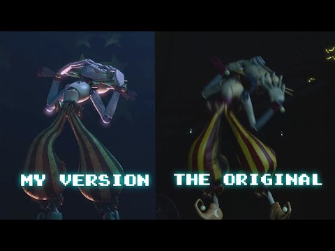 Sun And Moon Trailer Voiceline Remake Vs Original Comparison Side by Side [FNAF SB/ FNAF SFM ]