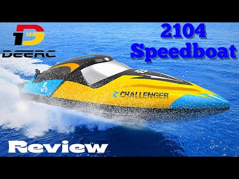 DEERC 2104 Challanger Brushless Motor Speedboat For Under $100 #deerc2104 #deercchallangerboat