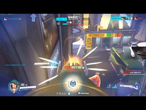 Overwatch Human Aimbot AnsanSniper Showing His Sick Ashe Skills
