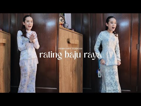 rating affordable baju raya!!! | ramadhan diaries ˚୨୧⋆.˚ᰔ