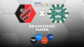 ATHLETICO-PR X CORITIBA - AO VIVO | CAMPEONATO BRASILEIRO – 22/03/2026