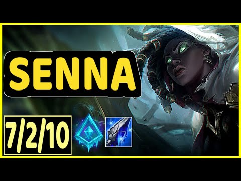 YUUKI60 (SENNA) - 7/2/10 KDA BOTTOM ADC GAMEPLAY - EUW Ranked DIAMOND