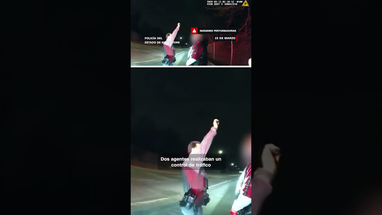 Atropellan a un agente durante un control de tráfico