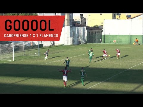 Gol | Cabofriense 1 x 1 Flamengo | Taça Guanabara Sub-20
