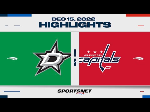 NHL Highlights | Stars vs. Capitals - December 15, 2022