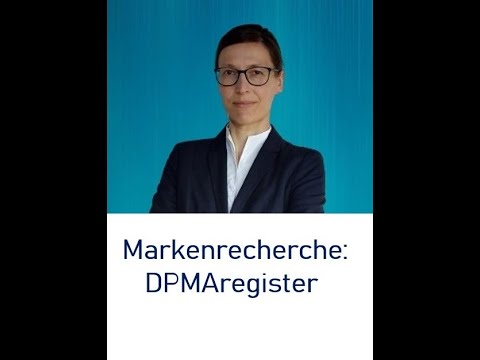 Praxisvideo Markenrecherche DPMAregister