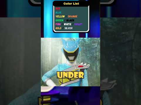 How Many Power Rangers Colors Are There? #christianantwan #powerranger #tokusatsu #sentai