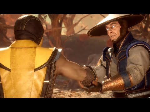 MORTAL KOMBAT 11 - Scorpion Joins Power With Raiden (MK11 2019) PS4 Pro
