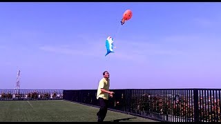 DI GEDUNG LANTAI 8 MELEPAS BALON KARAKTER UPINIPIN & BABY SHARK | KUN ANTA MELAYU VERSI UPIN IPIN