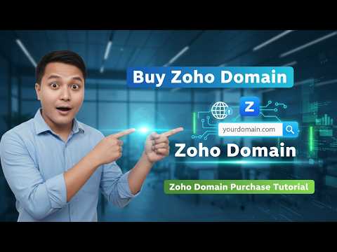 Buy Zoho Domain Easily | Zoho Domain Purchase Tutorial