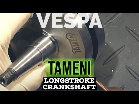 new TAMENI 60mm CRANKSHAFT vespa px / FMPguides - Solid PASSion /