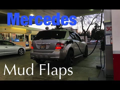 Mercedes Mud Flaps Installation | Splash Guards