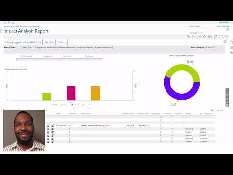 TcRA OOTB Reports in Teamcenter Active Workspace
