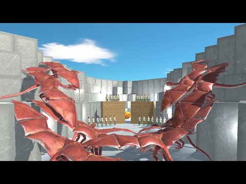 Secret Crossbow Guardians of the Great Pumpkin vs Army from ALL UNITS Animal Revolt Battle Simulator