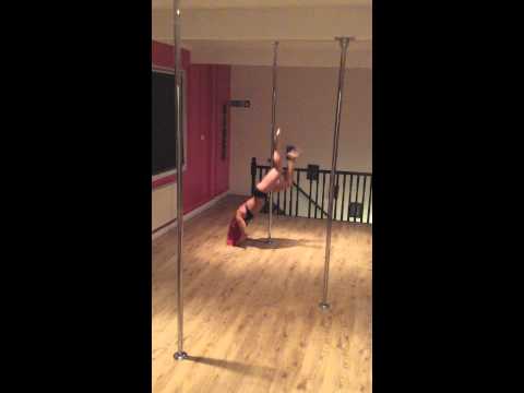 JLN Pole Routine to Crazy in Love - Fifty Shades of Grey!!