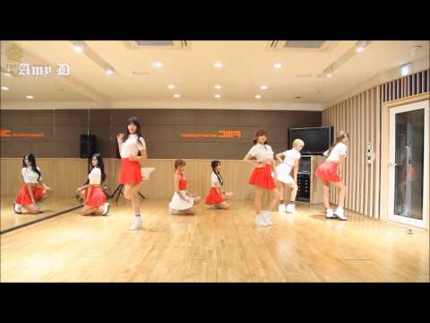 AOA 'Heart Attack' Mirrored Dance Practice