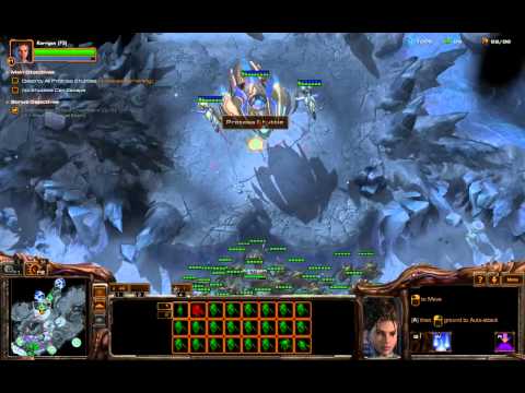 Starcraft 2: Heart of the Swarm Walkthrough - Mission 5 - Shoot the Messenger [No Commentary]