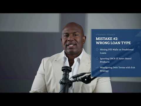The top mistakes investors make when financing real estate
