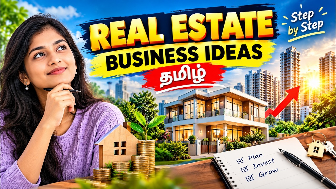 Real Estate Business Ideas in Tamil | ₹15,000 முதலீட்டில் Business தொடங்குவது எப்படி?
