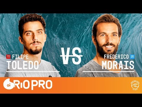 Filipe Toledo vs. Frederico Morais - Semifinals, Heat 1 - Oi Rio Pro 2019
