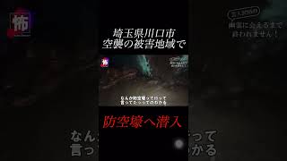 【⬇️本編はコチラ⬇️】防空壕に潜入してみた結果