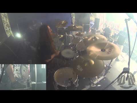 ANTIGAMA@Live at METALFEST 2013 Poland (Drum Cam)