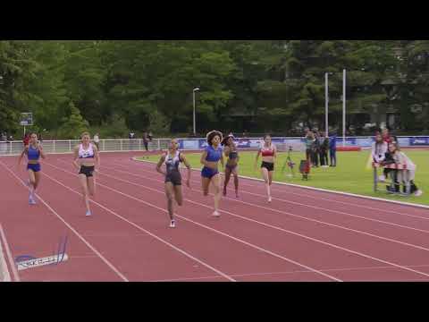 200m - TCF - Finale 1 - Meeting National 1 de Cergy-Pontoise - 10/06/2019