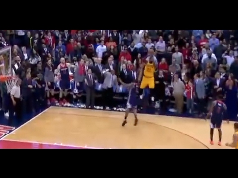 LEBRON JAMES CRAZY 3-PTER TO SEND GAME IN OT VS. WIZARDS EDIT
