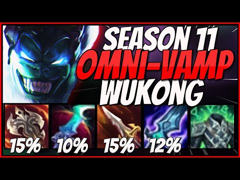 DRACULA Is A JOKE Compared To OMNIVAMP WUKONG!! | S11 Items Turn WUKONG Into A LIFESTEALING MONSTER!