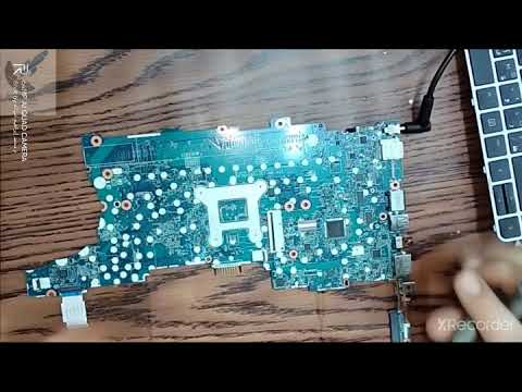 الكشف علي لابتوب hp840 فاصل باور طريقه الفك والتركيب واصلاح العطل