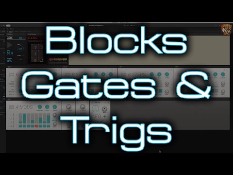 Reaktor Blocks - Gates/Triggers & Eurorack Drums