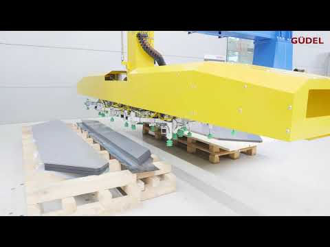 Restacker in cooperation with GEORG - Automated transformer core lamination handling system