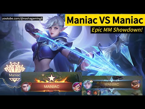 🔥 MANIAC VS MANIAC | Miya vs Hanabi  – Epic Marksman Duel | Moba Legends: 5v5!