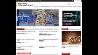 What's in your latest Regulatory Compliance Watch