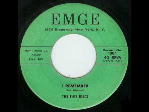 The Five Discs I Remember 1958 Emge 1004