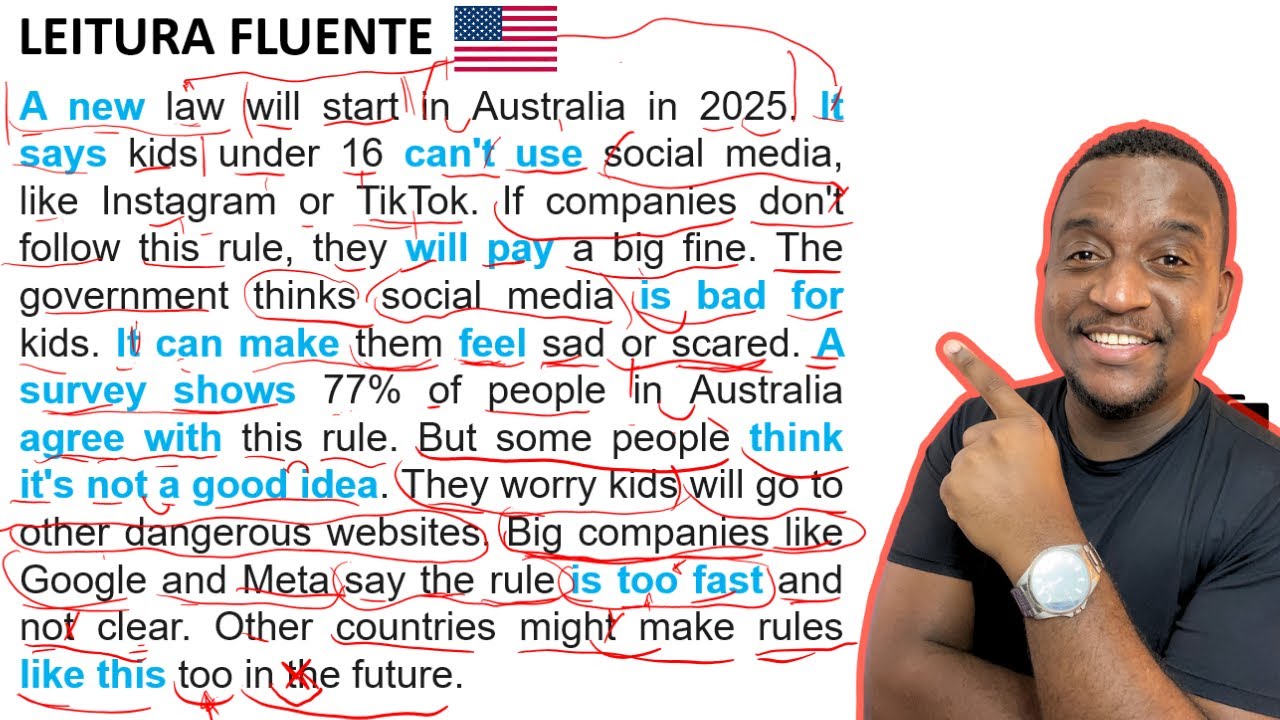 Fale Inglês Melhor: Pratique com Texto e Áudio (Leitura Guiada)