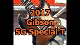 Video thumbnail for 2017 Gibson SG Special T - Short Review & Demo by soulagent79