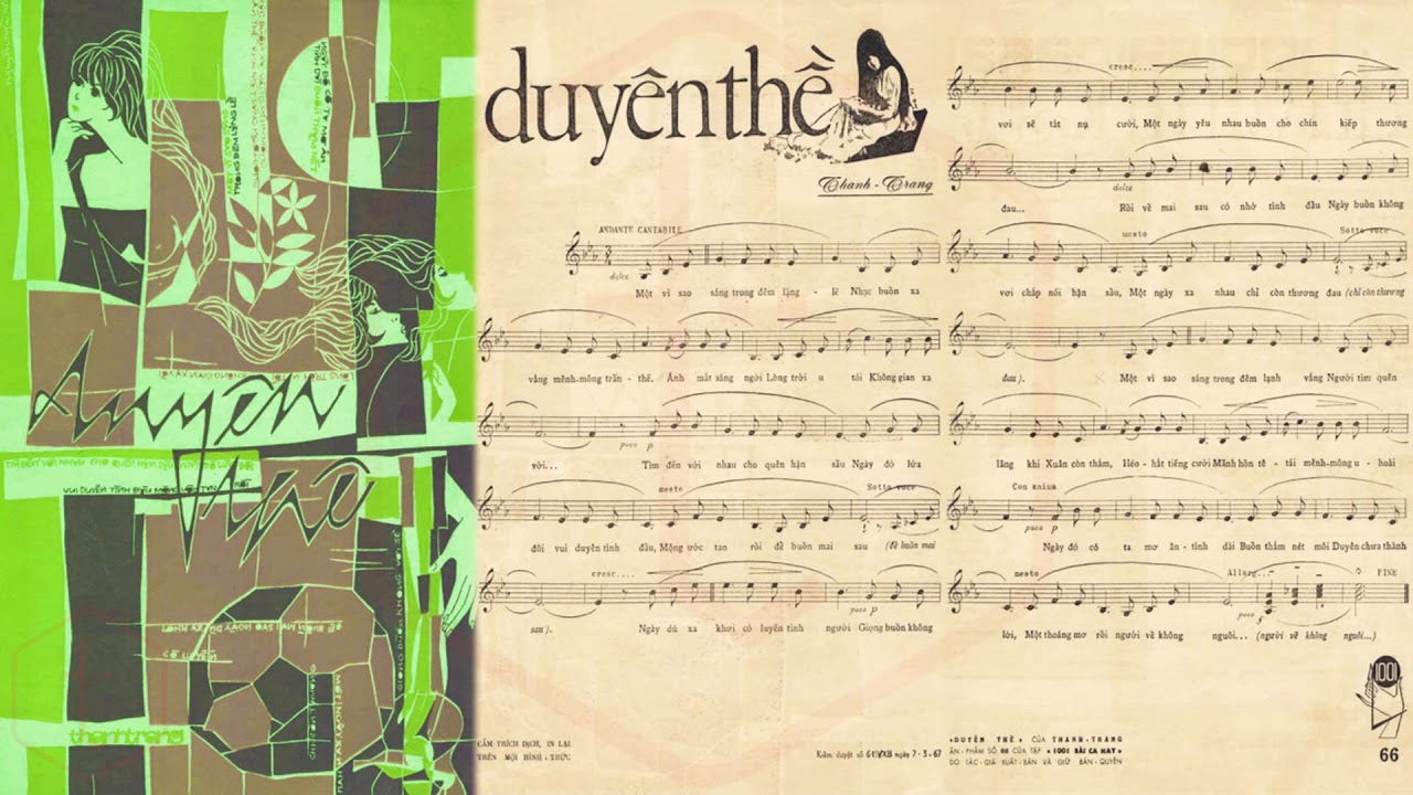 Tờ Nhạc Xưa Trước 1975