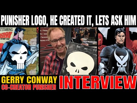 Thumbnail for Lets Ask The Man Who Created The Punisher, What The Logo Means to Him ? Gerry Conway Shoot Interview by Gerry Conway