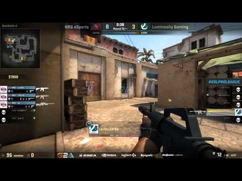 FalleN being sneaky - Luminosity Gaming vs NRG eSports CS:GO ESL Pro League