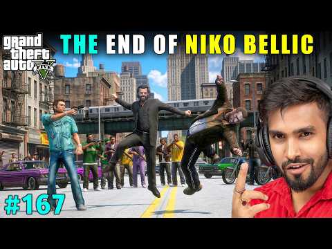 THE BIGGEST WAR WITH NIKO BELLIC | TECHNO GAMERZ GTA 5 GAMEPLAY #167