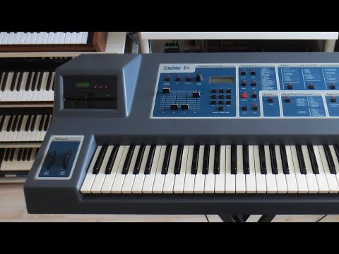 E-MU EMULATOR II Sampling Synthesizer (1984) The Liquid Stack Sound