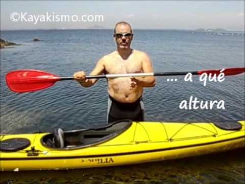 Cómo remar con kayak