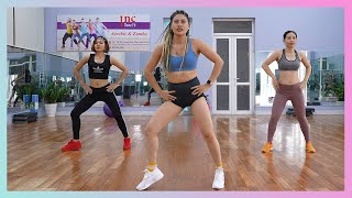45 MINS HIGH INTENSITY WORKOUT - Burn Calories and Get Hourglass Body | Eva Fitness