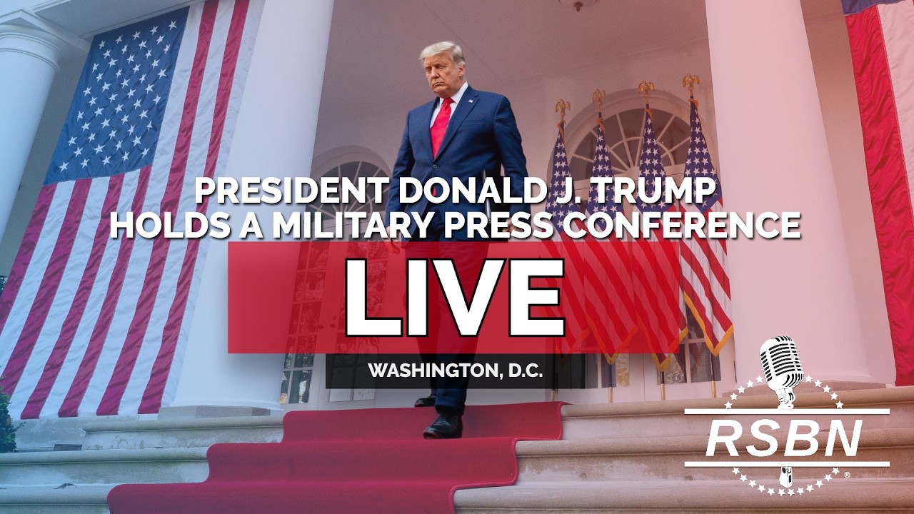 LIVE: President Trump Holds a Military Press Conference - 04/06/26
