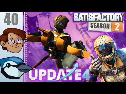 Let's Play Satisfactory Multiplayer Season 2 Part 40 - Sulfuric Acid